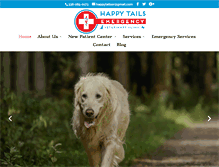 Tablet Screenshot of happytailservet.com
